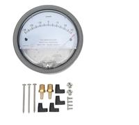 MUNEFE Differential Pressure Gauges, Differential Pressure Detection Gauges, HVAC Filter Detection with Pointer Vacuum Components for Microelectronics and Aerospace