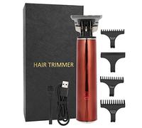 Munefe Electric Trimmer, USB Hair Tlipper, Cash Hair Cutter, atto a un efficiente taglio dei capelli (Red)