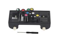 MUNEFE Guitar Learning System Teaching Aid, Guitar Helper Guitar Practice Tool, Guitar Trainer Chord Tool for Mastering Basic Chords Quickly (Nero)