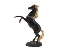 MUNEFE Ornamento con Scultura di Cavallo, Statua di Cavallo in Piedi di Ricchezza di Buon Auspicio, Decorazione Artistica per La Casa per L'Ufficio del Soggiorno
