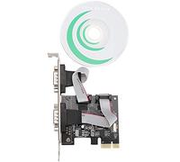 MUNEFE PCI E a Seriale, Scheda Controller Disco Floppy, Schede Porta Firewire Interna, Adatte per Migliorare Il con Porte Seriali Aggiuntive