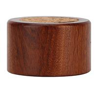 MUNEFE Pincushi di cucitura in legno, cuscino di ago rotondo in legno, stoccaggio dell'ago in legno per la conservazione di vari aghi da cucire (Rosewood needle prick)