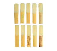 MUNEFE Reeds sax di sassofono Alto, canali di clarinetto EB sassofono, forze 2 canne di sassofono per il clarinetto soprano o sax Alto (Numero di colore in legno 2.5)