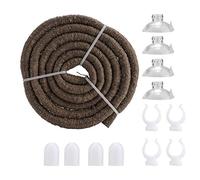 MUNEFE Reptile Vines, Flexible Climber Lizard Tank Decor, Artificial Reptile Climbing Branch for Fish Tank, Reptile Box and Aquarium Decoration (4.92ft) (61 Keys(102 X 15 X 44cm / 40.2 X 5.9 X