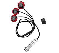 MUNEFE Self adhesive Piezo Transducer, Pickups Piezo Transducer, Microphone Pickup with Endpin Jack for Guitar Ukulele Violin