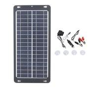 MUNEFE Solar Panel Kit, 30W Solar Panel with OBD Plug, Portable Solar Charging Panel Suitable for Outdoor Camping