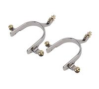 MUNEFE Speroni per Cavallo, Speroni per Stivali in Acciaio Inossidabile, Speroni per Stivali Equestri da Cowboy in Acciaio Inossidabile per Competizione Equestre di Addestramento