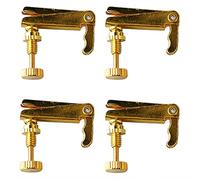 MUNEFE Violin Fine Sunder, Metal String Spinner Regolage, parte del regolatore della stringa di violino per regolare l'accessorio per violino pitch e intonazione (D'oro)