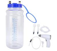 Mungitrice elettrica 2L, Kit di mungitura per mungi per Mucca Portatile per Mucche e aspirazione Regolabile a 5 Marce di Pecora