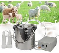 Mungitrice Elettrica A Impulsi Da 5 Litri, Arresto Automatico A Serbatoio Pieno, Mungitura Manuale Simulata / Protezione Delle Mammelle, Per Vacche Da Latte E Capre ,5L,Sheep