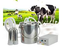 Mungitrice Elettrica A Vuoto Pulsante Da 5 Litri, Con Pompa A Vuoto, Mungitura Manuale Simulata / Protezione Delle Mammelle, Arresto Automatico Quando È Piena, Per Mucche E Capre ,5L,Cattle