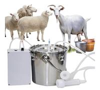Mungitrice elettrica per mucche e pecore (3L/5L/10L),si arresta automaticamente quando il contenitore del latte è pieno,estrazione del latte confortevole,10L,Sheep