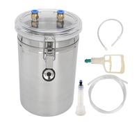 Mungitrice manuale 2L capacità Sforzo operazione di risparmio Secchio in acciaio inox kit di mungitura portatile per la casa di mungitura del bestiame Dairy Farm