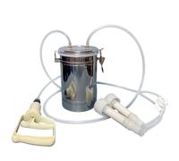 Mungitrice manuale Estrattore manuale for latte di capra da 2 litri, piccolo e portatile, for un'allattamento efficiente a manovella