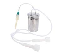 Mungitrice Manuale, Mungitrice Domestica di Grande capacità da 2 Litri con Coperchio Trasparente Kit di Mungitura Portatile Dispositivo di Mungitura per Capre Facilmente