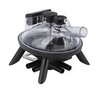 Mungitrice per bovine da 240 cc, strumento raccoglitore di latte per mungitrice, mungitrice in PC di grado alimentare a grande capacità con valvola di pressione dell’aria e fibbia