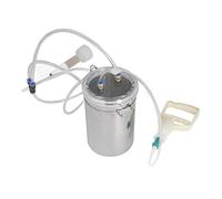 Mungitrice per Capra in Acciaio Inossidabile, Mungitrice Manuale da 2 Litri per Impianto di Latte Forniture per la Movimentazione Aziendale Forniture per Bestiame Forniture per la
