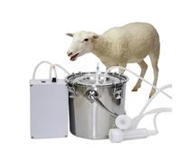 Mungitrice ricaricabile per capre e mucche, alimentata a batteria, portatile, con spegnimento automatico e protezione per tettarelle, capacità 3L/5L/10L per piccole aziende