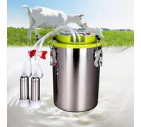 Mungitrice: un dispositivo di mungitura portatile a doppio impiego, adatto sia per bovini che per ovini. Realizzata in acciaio inossidabile, è dotata di due tettarelle.(For Cattle12L)