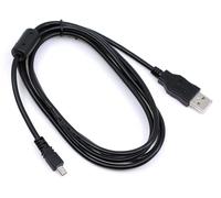 mungoo - Cavo dati USB per Panasonic Lumix DMC FH10 FP8 FS10 FS15 FT10 FX10 | USB per Lumix FH10/FP8/FS10/FS15/FT10/FX10/FZ15/G10/GF1/GH3/GX1/L10/LS1/LX1/LZ1/S1/SZ1/TS4/TZ1/XS3/ZR3/ZS8/ZX3, Mungoo