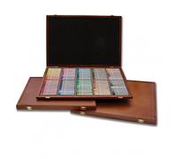 Mungyo Gallery - Set di 120 pastelli semiduri in legno, colori assortiti