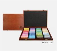 MUNGYO MOPV-72W Gallery Soft Oil Pastelli Legno Box Set - Colori Assortiti /