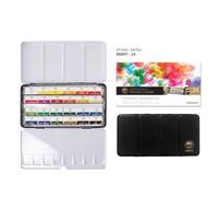 Mungyo Sargent Artist Quality 24ct Set Acquerello Professionale, Custodia...