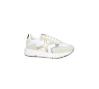 MUNICH 4191005 05 MAMBA bianco beige scarpe donna sneakers lacci pelle