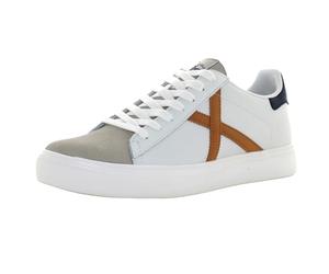 Munich 8080079 Rete 79 Bianco Scarpe Uomo Sneakers Lacci camoscio Pelle 46