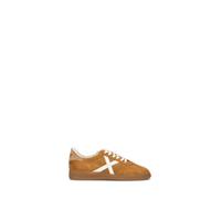 MUNICH - BARRU Sneaker uomo cammello in suede 42