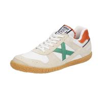 Munich Goal - Sneakers Basse In Suede Bianco - Taglia 44 [29cm] Scarpe Uomo