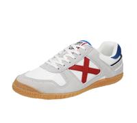 Munich Goal - Sneakers Basse In Suede Bianco - Taglia 44 [29cm] Scarpe Uomo
