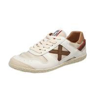 Munich Goal - Sneakers Basse In Suede Bianco - Taglia 43 [28.5cm] Scarpe Uomo