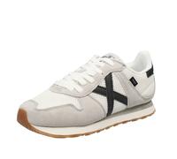 Munich Massana - Sneakers In Suede Bianco - Uomo Scarpe Sneakers Sportive