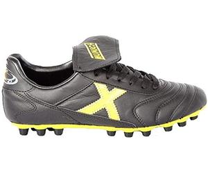 Munich Mundial U25, Scarpe da Calcio Donna Multicolore Negro/Amarillo 39
