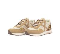 Munich Scarpa Donna Sneakers Sunset 61 in Tessuto camoscio e Pelle Colore Beige e Dettagli maculati Numero 40