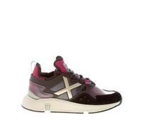 MUNICH scarpe donna Sneaker Clik 31 in camoscio e tessuto tecnico nero e viola