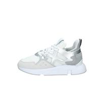 Munich Scarpe Donna Sneaker Clik 67 in Suede/Mesh Bianco/Silver DS24MU02 4172067 39