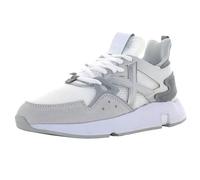 Munich Scarpe Donna Sneaker Clik 67 in Suede/Mesh Bianco/Silver DS24MU02 4172067 41