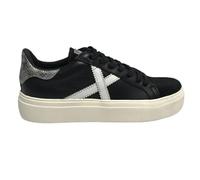Munich Scarpe Donna Sneaker Rete Sky 72 Pelle Nero/Silver D25MU03 8085072 38