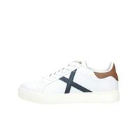 Munich Scarpe Sneaker Rete 97 in Pelle Bianco/Blu/Marrone Uomo U25MU10 8080097 45