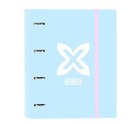 MUNICH SKY - Cartellina 4 anelli da 35 cm con 100 fogli A4, ideale per bambini di diverse età, comoda e versatile, qualità e resistenza, 27 x 3,5 x 32 cm