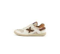 Munich Goal - Sneakers Basse In Suede Bianco - Taglia 45 [30cm] Scarpe Uomo
