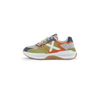 MUNICH Sneaker bassa 'NEXA' grigio chiaro / cachi / rosso / bianco Uomo MUNICH 43 grigio chiaro / cachi / rosso / bianco