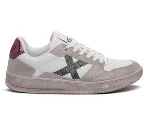 Munich Sneaker Donna Legit Woman 106 Bianco/Silver