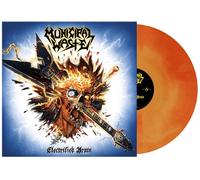 Municipal Waste - Electrified Brain - Orange Swirl