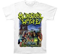 Municipal Waste Mens Art of Partying On White T Shirt White Oneck Cotton Tee Shirts White S