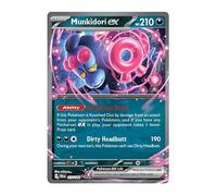 Munkidori ex 037/064 Carta Pokemon ultra rara | Carte Pokémon rare | Pokémon EX | Favola avvolta | Pokemon Scarlatto e Viola | Titan Cards Authenticated