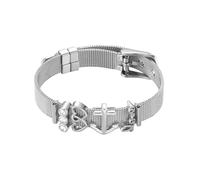MunkiMix Bracciale Accessorio con Cinturino a Maglia in Acciaio Inossidabile per Donna Charm/Rigido Gioiello Regolabile Regali Eleganti Raffinati per Mogli Sorelle Amiche - C1