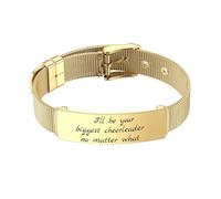MunkiMix Bracciale Accessorio con Cinturino a Maglia in Acciaio Inossidabile per Donna Charm/Rigido Gioiello Regolabile Regali Eleganti Raffinati per Mogli Sorelle Amiche